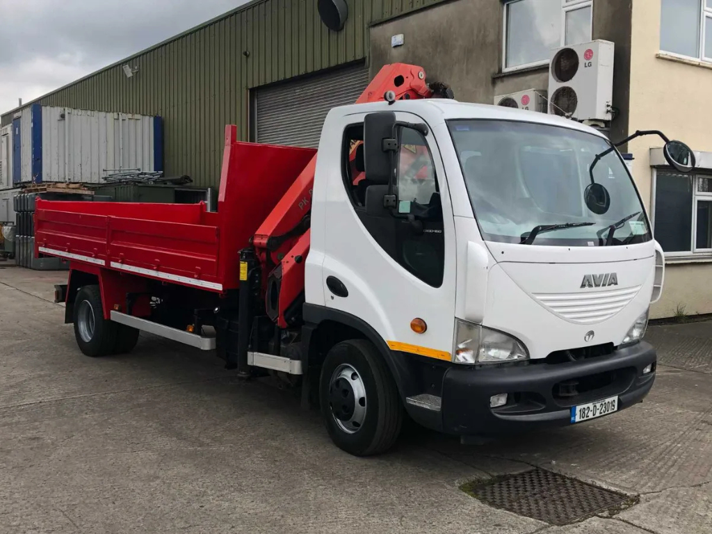 10T Tipper + 8.5T Crane